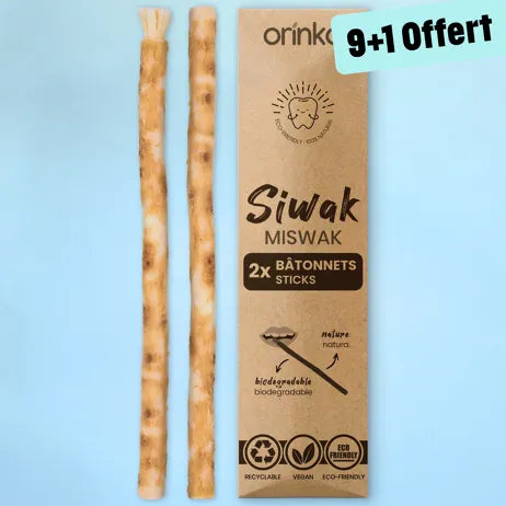 Miswak Natural — Cepillo Tradicional de Arak