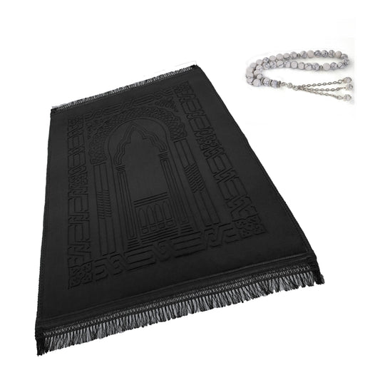Pack Salah Completo de DeenFirst con alfombra de oración y tasbih para el día a día